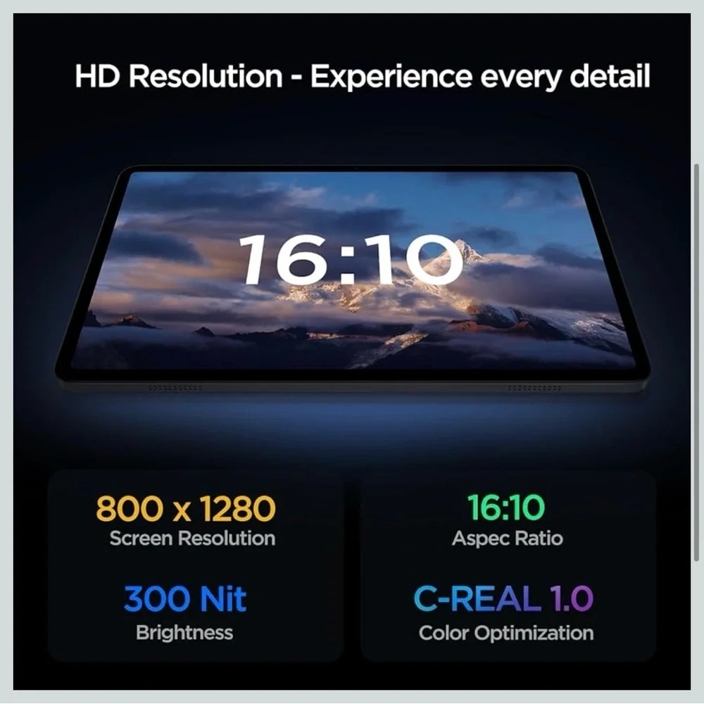 Black Tablet with 10.1